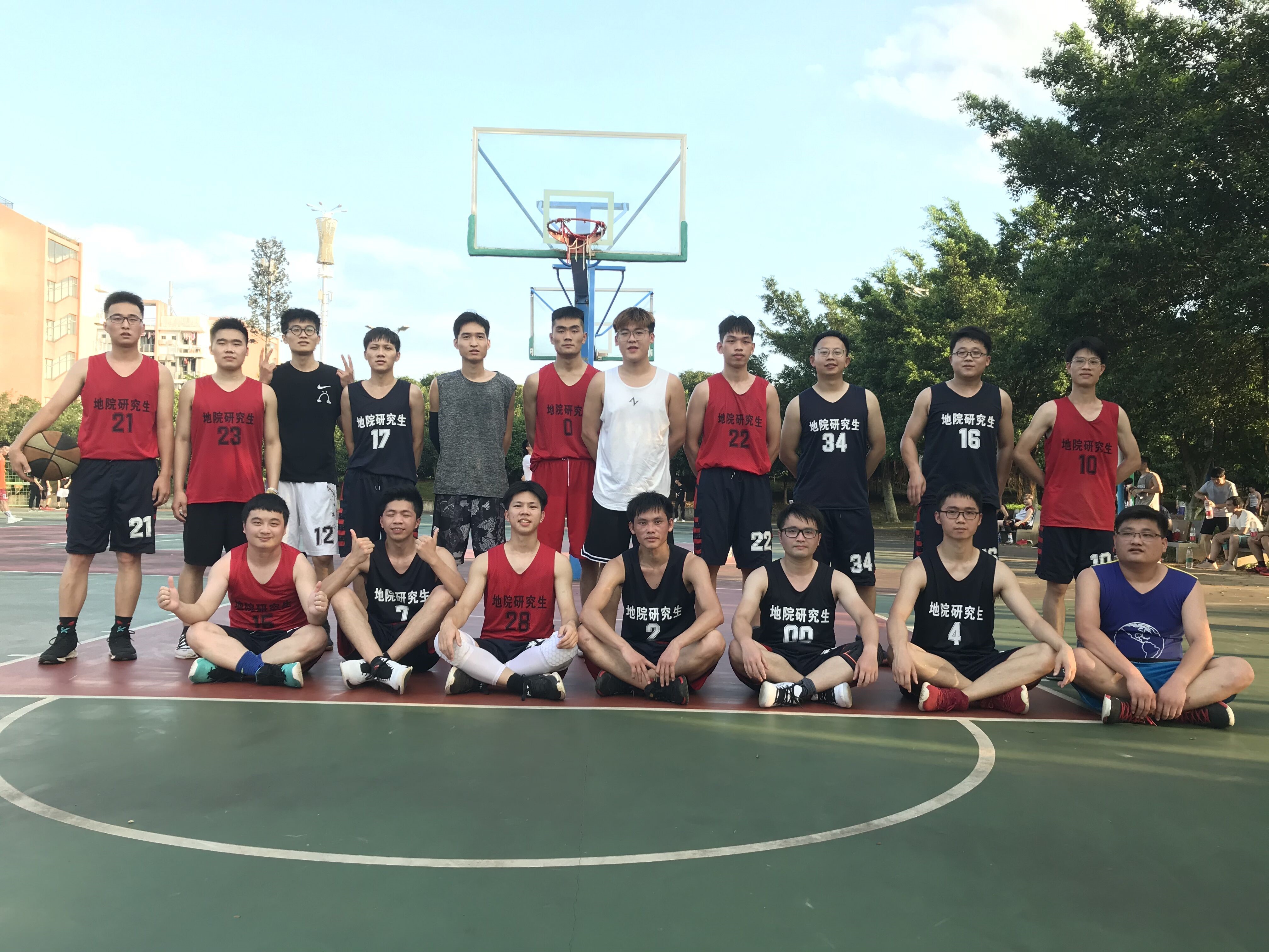 【情留桂工 梦想启航】地学院举行毕业研究生友谊篮球赛